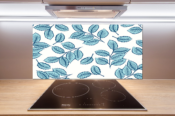 Kitchen splashback Leaves