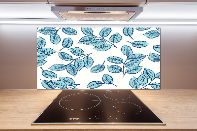 Kitchen splashback Leaves