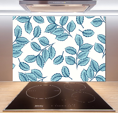 Kitchen splashback Leaves