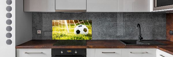 Cooker splashback Ball in the goal