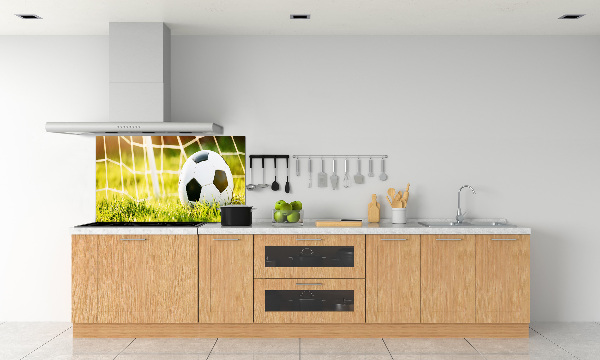 Cooker splashback Ball in the goal