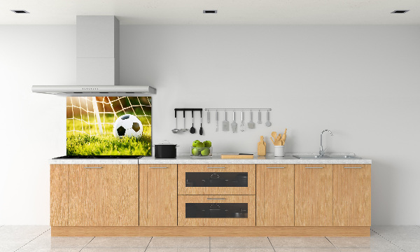 Cooker splashback Ball in the goal