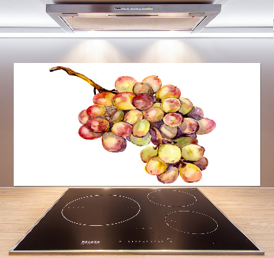 Cooker splashback Bunch of grapes