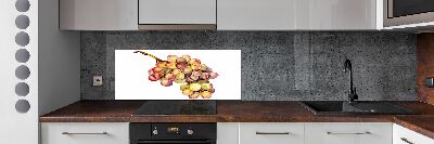 Cooker splashback Bunch of grapes