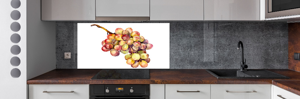 Cooker splashback Bunch of grapes