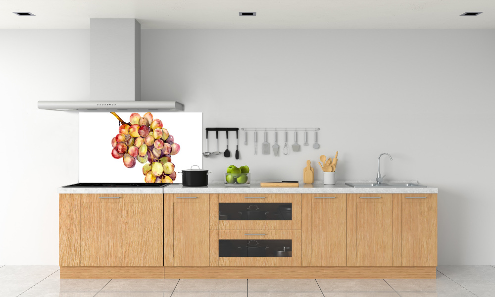 Cooker splashback Bunch of grapes