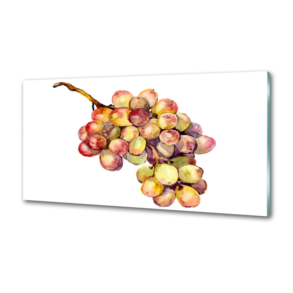 Cooker splashback Bunch of grapes