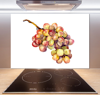 Cooker splashback Bunch of grapes