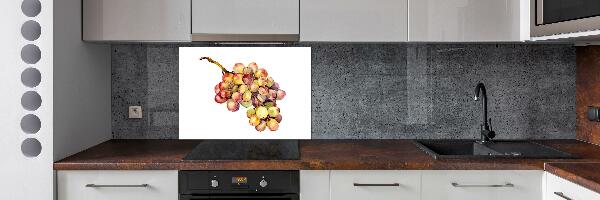 Cooker splashback Bunch of grapes