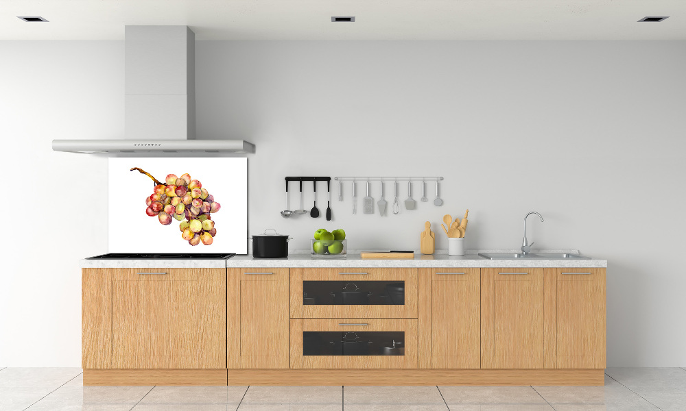 Cooker splashback Bunch of grapes