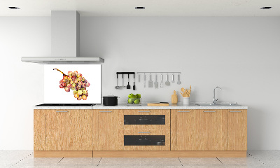 Cooker splashback Bunch of grapes