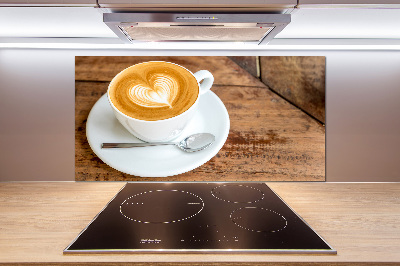 Cooker splashback Coffee in a cup