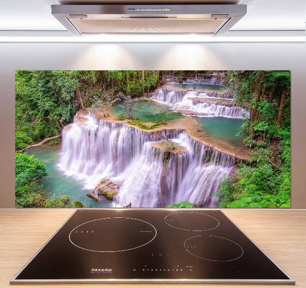 Cooker splashback Thailand waterfall