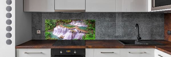 Cooker splashback Thailand waterfall