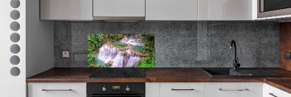 Cooker splashback Thailand waterfall