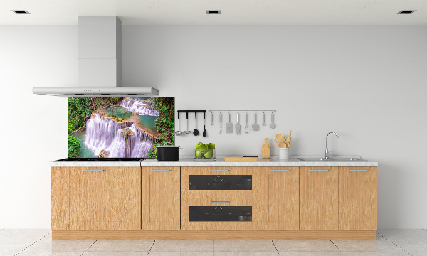 Cooker splashback Thailand waterfall