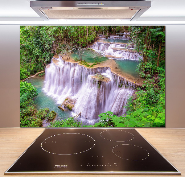 Cooker splashback Thailand waterfall