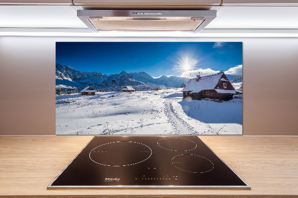 Cooker splashback Tatra Halls