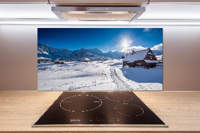 Cooker splashback Tatra Halls