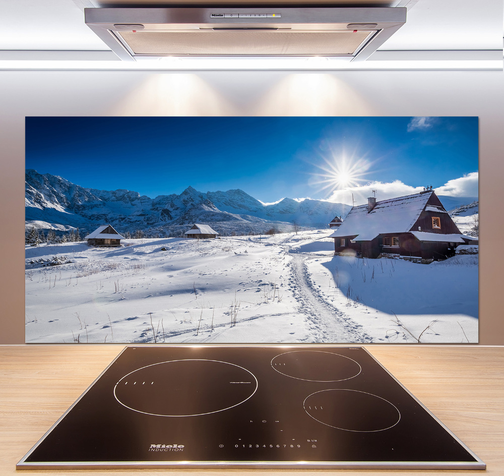 Cooker splashback Tatra Halls