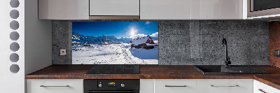 Cooker splashback Tatra Halls