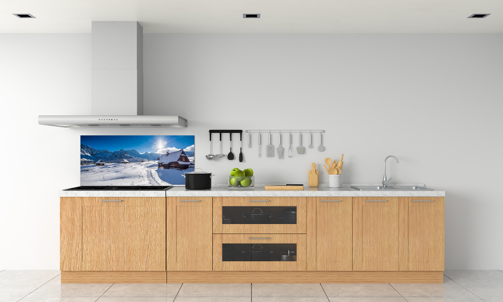 Cooker splashback Tatra Halls