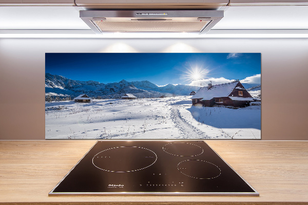 Cooker splashback Tatra Halls