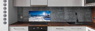 Cooker splashback Tatra Halls