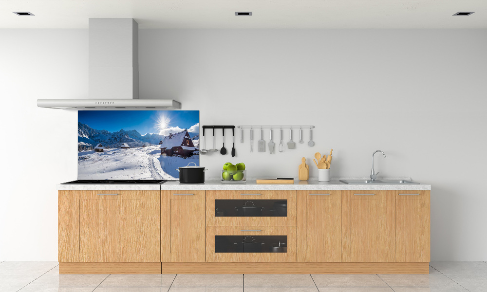 Cooker splashback Tatra Halls