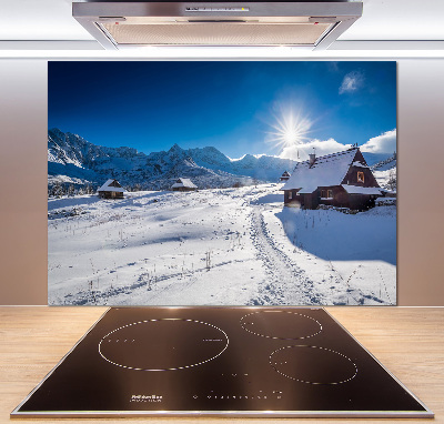 Cooker splashback Tatra Halls