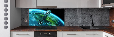 Glass splashback Nuclear rocket