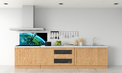 Glass splashback Nuclear rocket