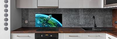 Glass splashback Nuclear rocket