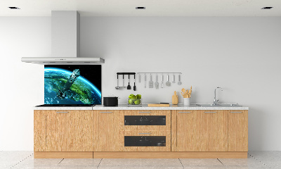 Glass splashback Nuclear rocket