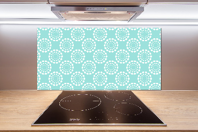 Cooker splashback Geometric background