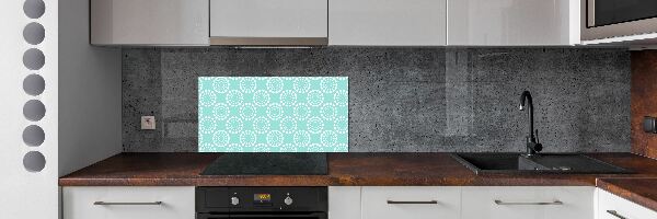 Cooker splashback Geometric background