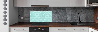 Cooker splashback Geometric background