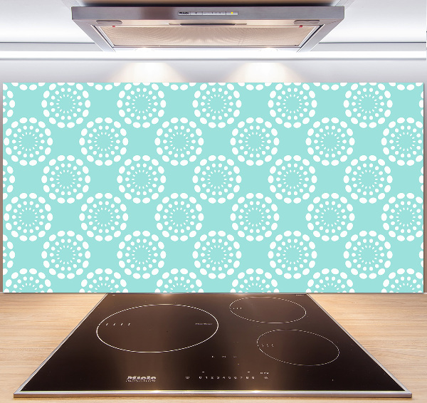 Cooker splashback Geometric background