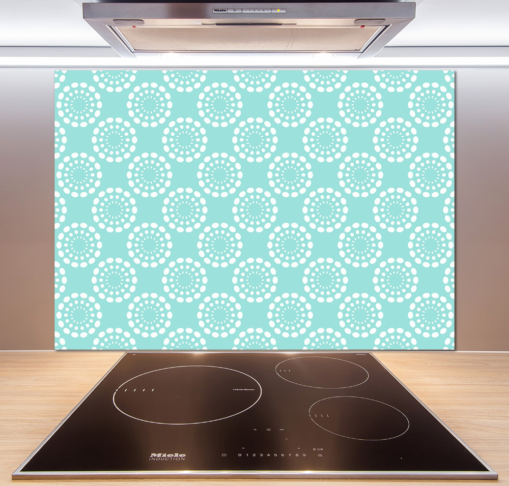 Cooker splashback Geometric background