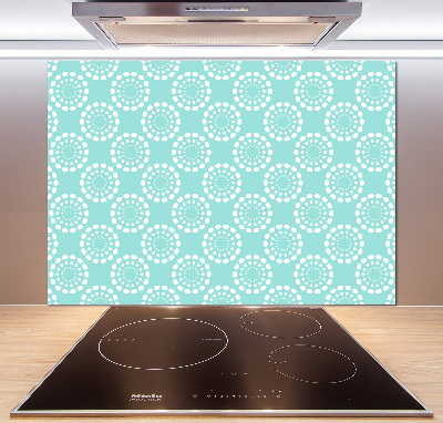 Cooker splashback Geometric background