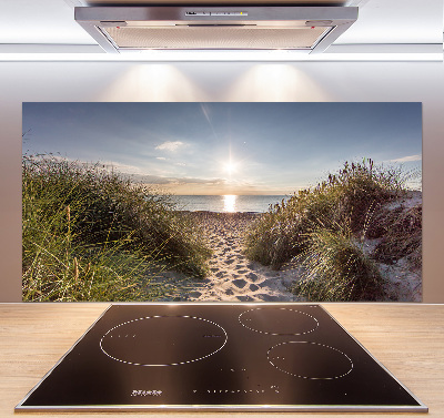 Kitchen splashback Coastal dunes