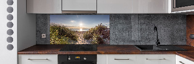 Kitchen splashback Coastal dunes