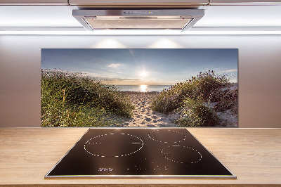 Kitchen splashback Coastal dunes