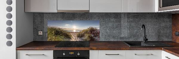 Kitchen splashback Coastal dunes