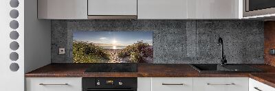 Kitchen splashback Coastal dunes