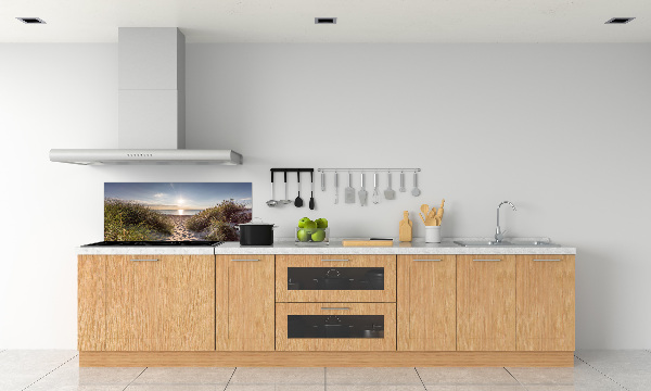 Kitchen splashback Coastal dunes