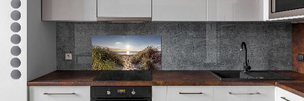 Kitchen splashback Coastal dunes