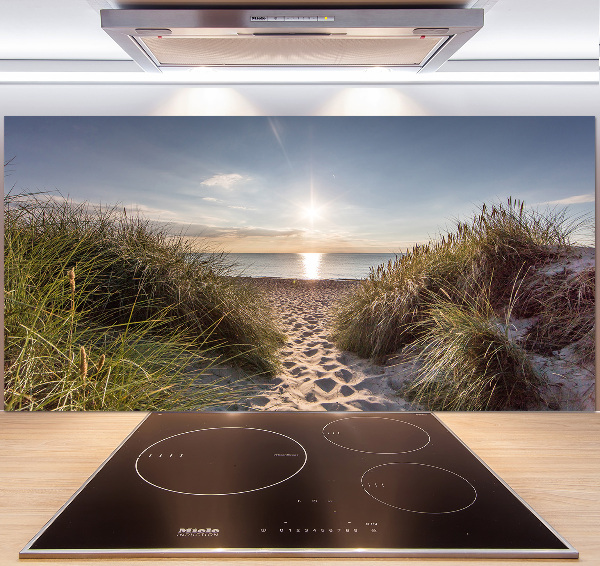 Kitchen splashback Coastal dunes