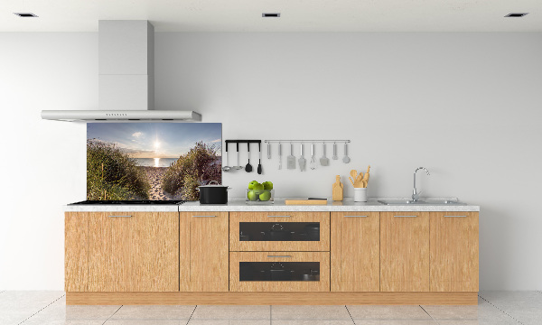 Kitchen splashback Coastal dunes