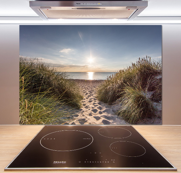 Kitchen splashback Coastal dunes